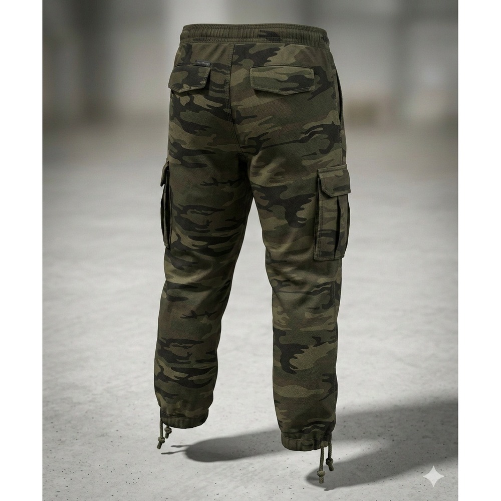 Anthropologie Sanctuary x Women's Tie Leg Drawstring Camo Cargo Pants. Size XS